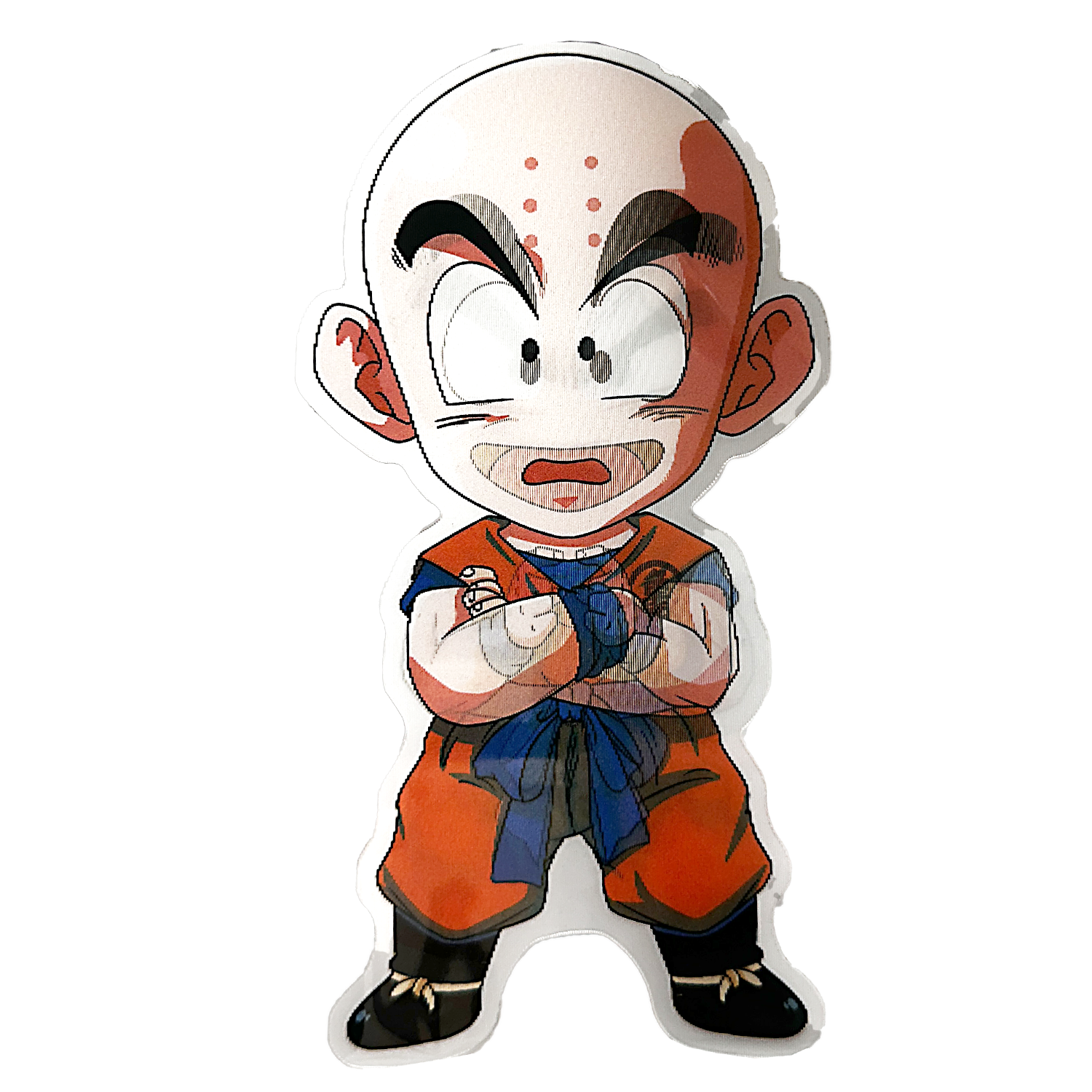 3D3DK146 Anime Dragon Ball Z Krillin Kuririn Kienzan Sticker