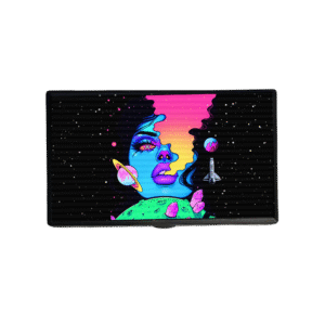 M3DS-008 Get Lost Mini 3D Digital Scale - 3D Flip Effect - Blue Galaxy Girl