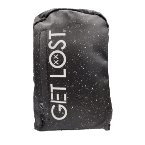 BP-SL-012 Premium Saffiano Smell Proof Backpack (Black Galaxy)