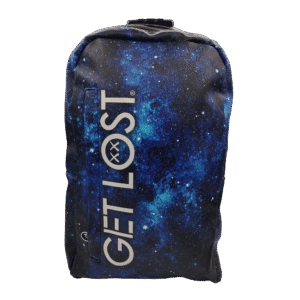 BP-SL-015 Premium Saffiano Smell Proof Backpack (Blue Galaxy)