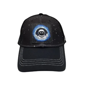 CSPP-005 Get Lost Secret Zipper Pocket Cap – Smell-Proof Stash Hat (Astronaut Peaking Out)
