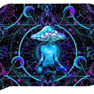 FRT3D-SM-057 Get Lost Small 3D Rolling Tray With Magnetic Lid Cover (Alien Mushroom Head)