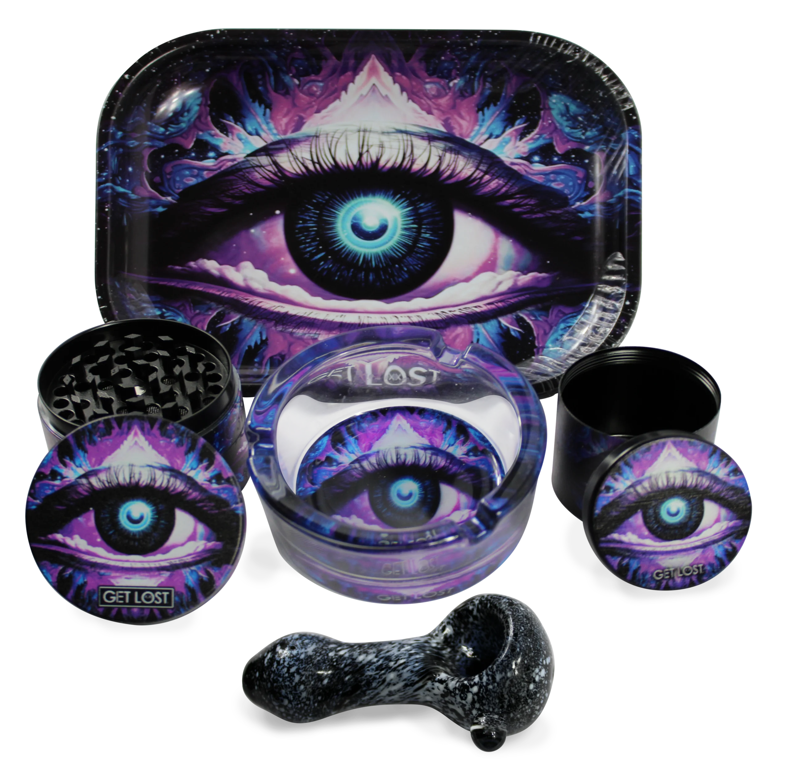 HP-GS-013 Get Lost Hand Pipe Gift Set – 5 in 1 (Third Eye)