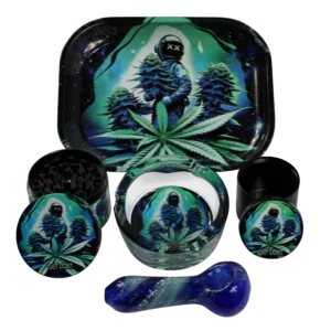 HP-GS-015 Get Lost Hand Pipe Gift Set – 5 in 1 (Astronaut Weed Harvest)