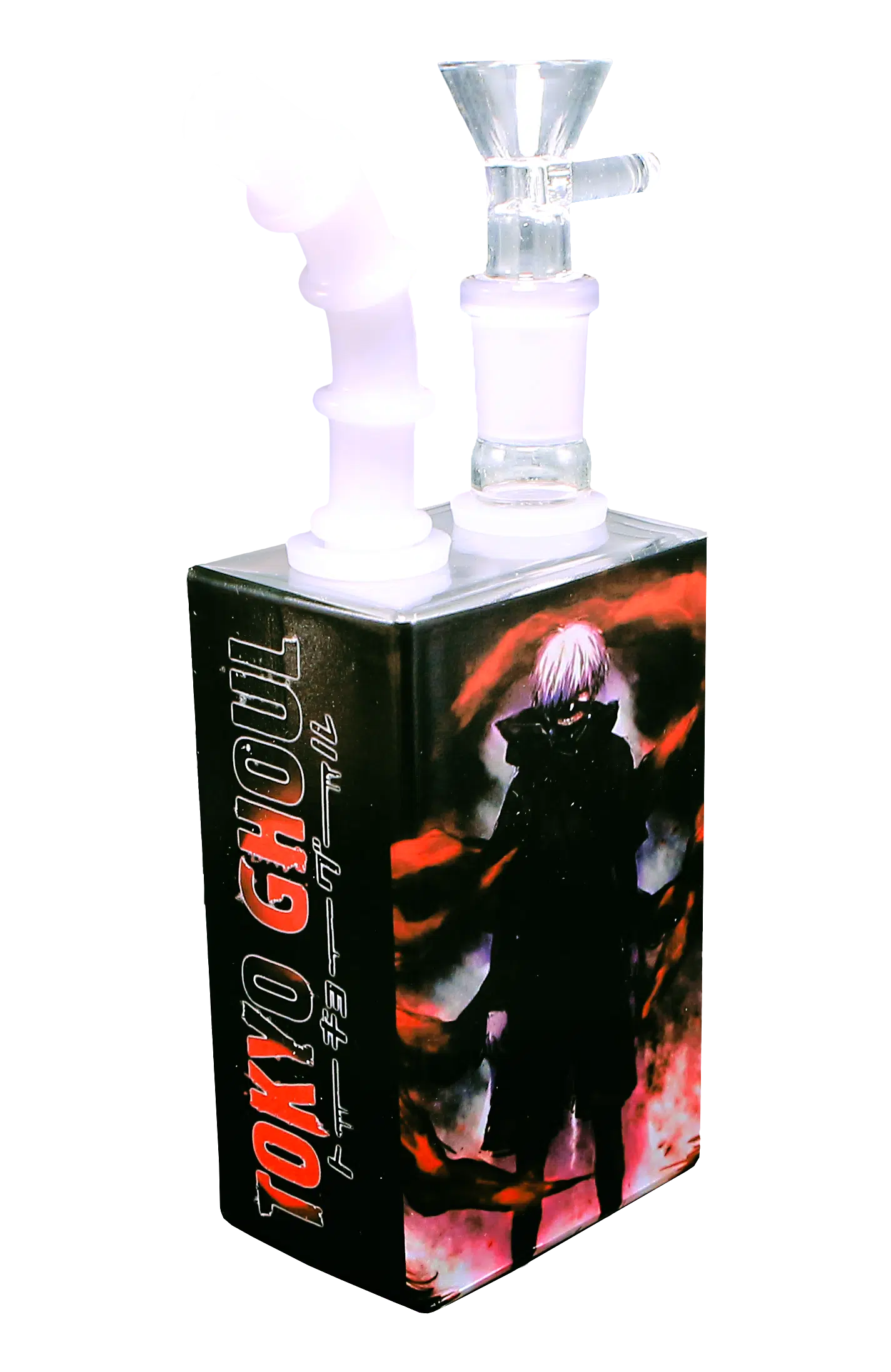JB-017 Glass Juice Box Pipe (Anime Tokyo Ghoul) - Image 2