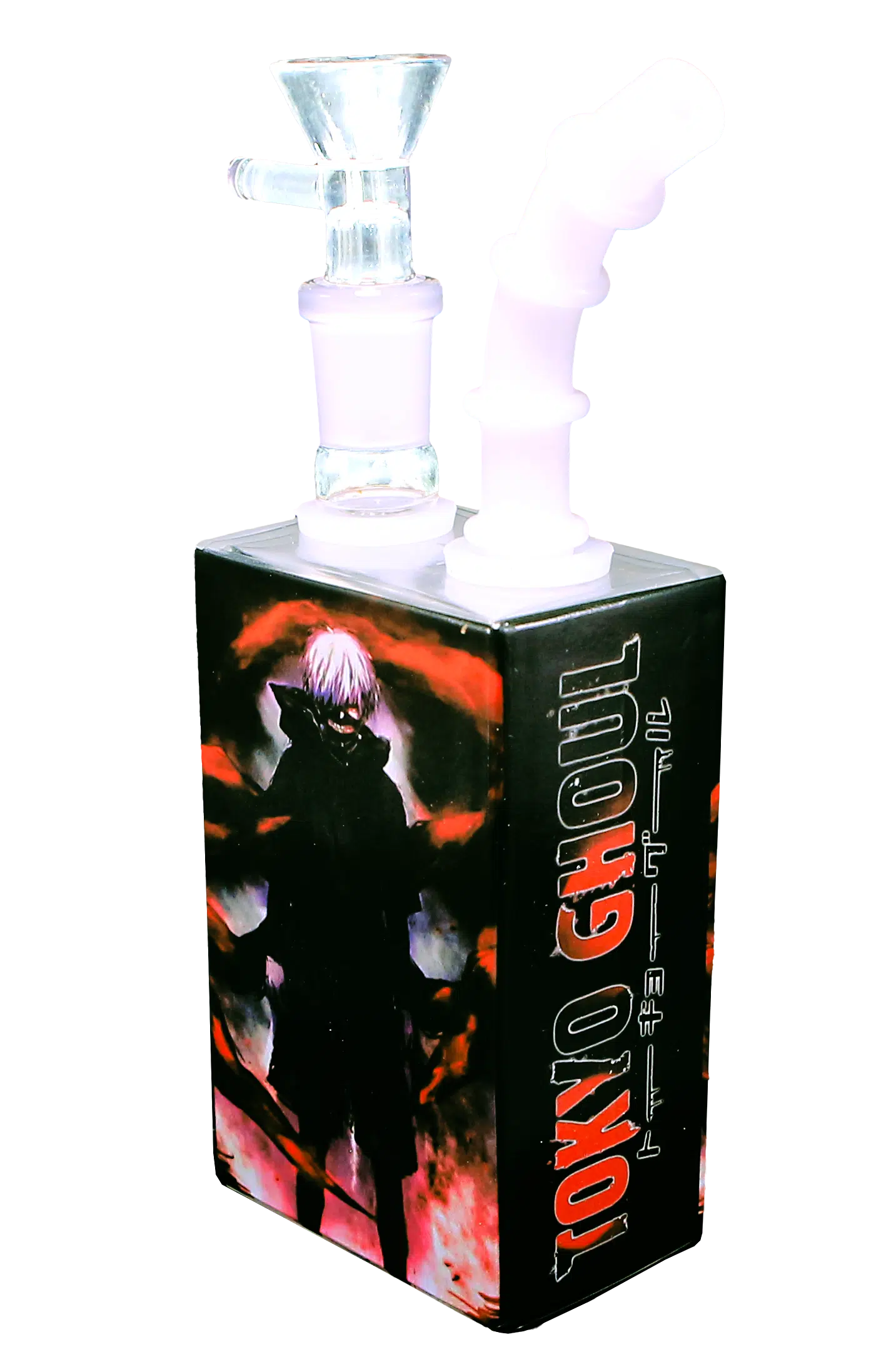 JB-017 Glass Juice Box Pipe (Anime Tokyo Ghoul) - Image 4