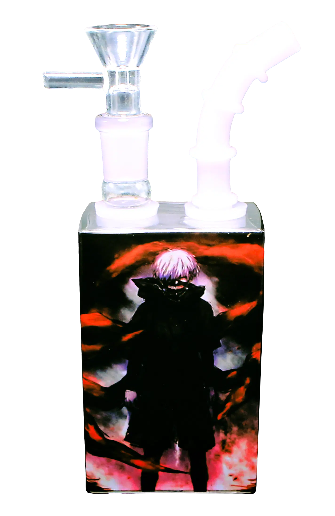 JB-017 Glass Juice Box Pipe (Anime Tokyo Ghoul) - Image 3