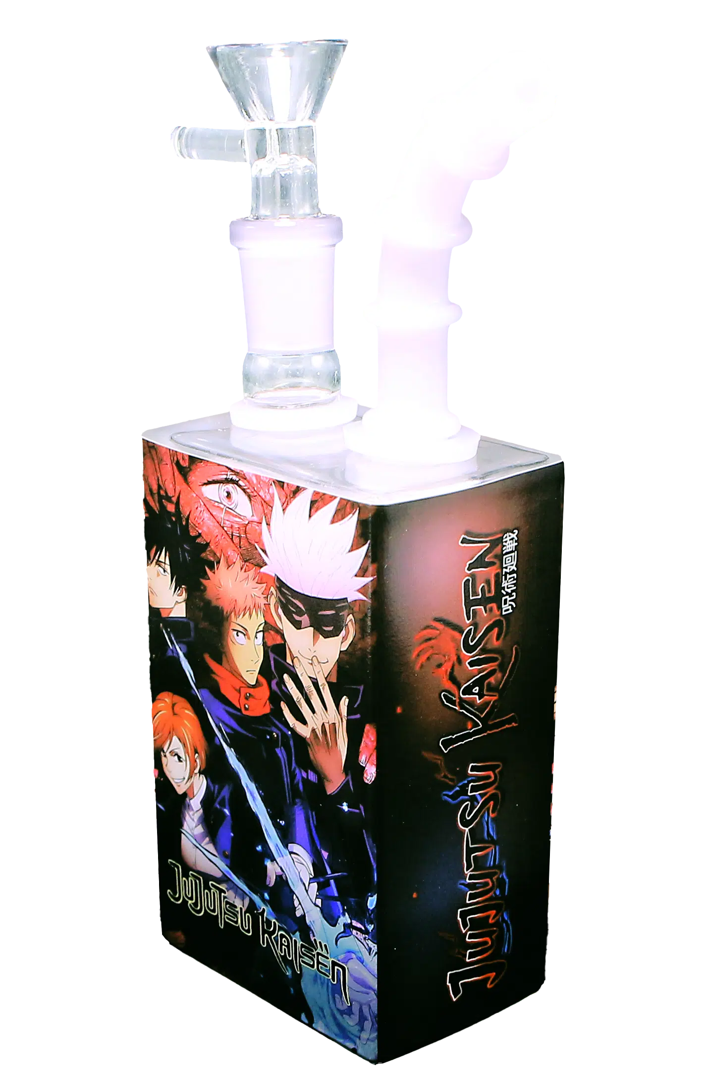 JB-018 Glass Juice Box Pipe (Anime Jujutsu Kaisen) - Image 4