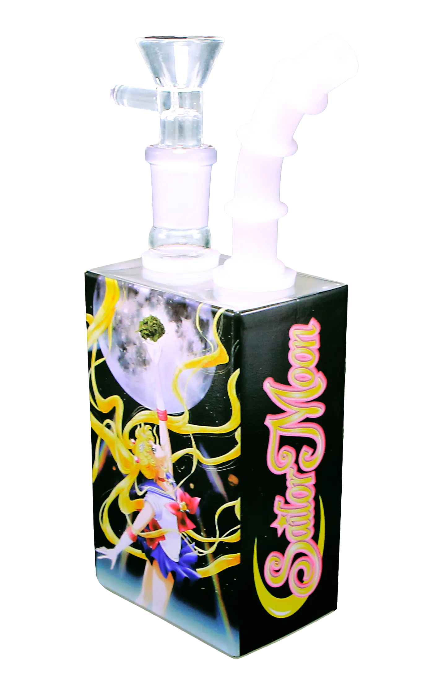 JB-020 Glass Juice Box Pipe (Anime Sailor Moon) - Image 3