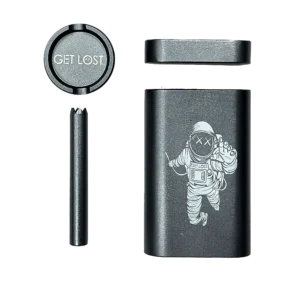 MDG-GRY-003 - Get Lost Aluminum Dugout Grinder (Grey)