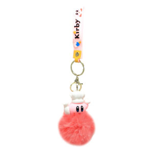 PSK-038 Pom Pom Puffy Keychain with Silicone Band - Kirby Cook