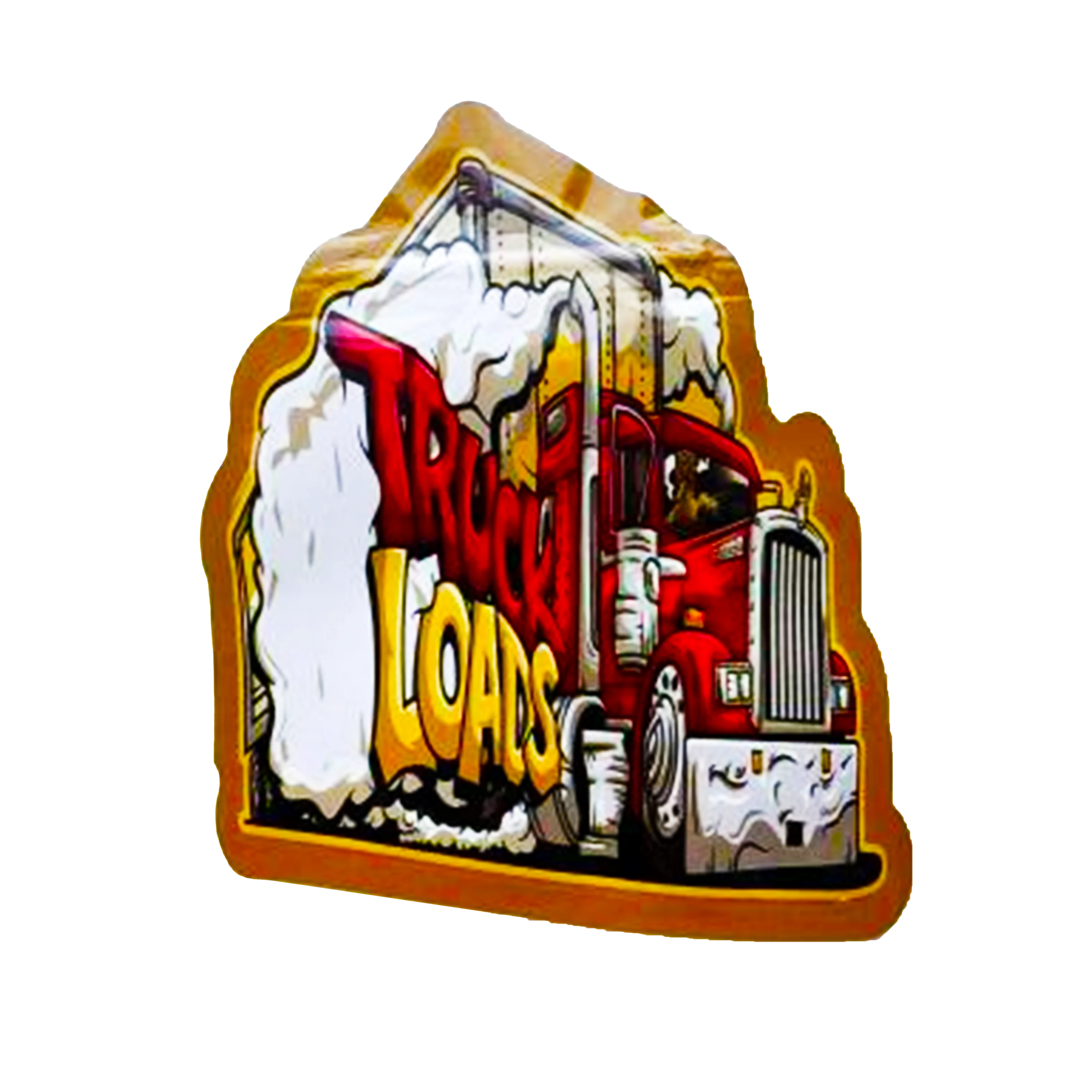 3.5g Shaped Mylar Bag – Premium Smell-Proof Packaging – Truck Loads (50 Count) SMB-35G-001