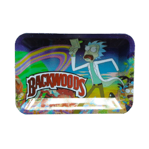 STNL-008 Small Tray No Lid - Backwoods Rick and Morty Running