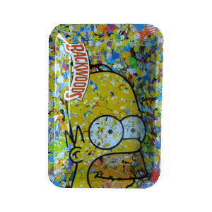 STNL-015 Small Tray No Lid - Backwoods Simpsons Homer Collage