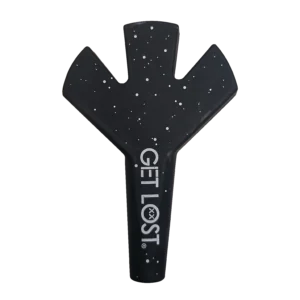 3JH-BLK-001 - Get Lost Silicone Joint Holder – Dual-Use 3-Joint Adapter (Black)