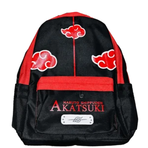 APB-001 - DBD Backpack - Anime - Black and Red Naruto Akatsuki