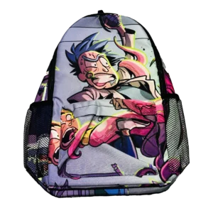 APB-004 - DBD Backpack - Anime - Gray Rick and Morty