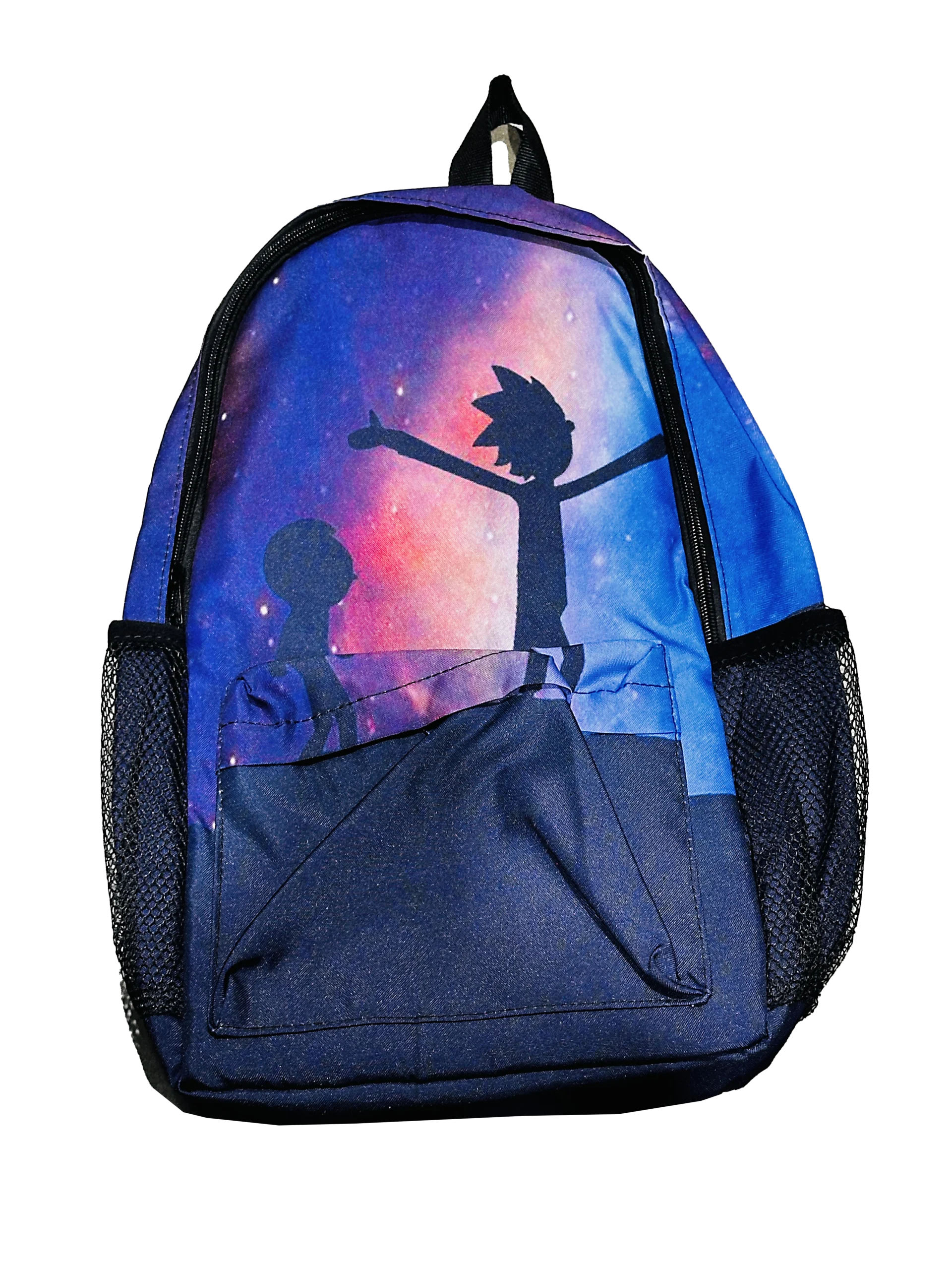 APB-010 – DBD Backpack – Anime – Black-Blue Universe Rick and Morty