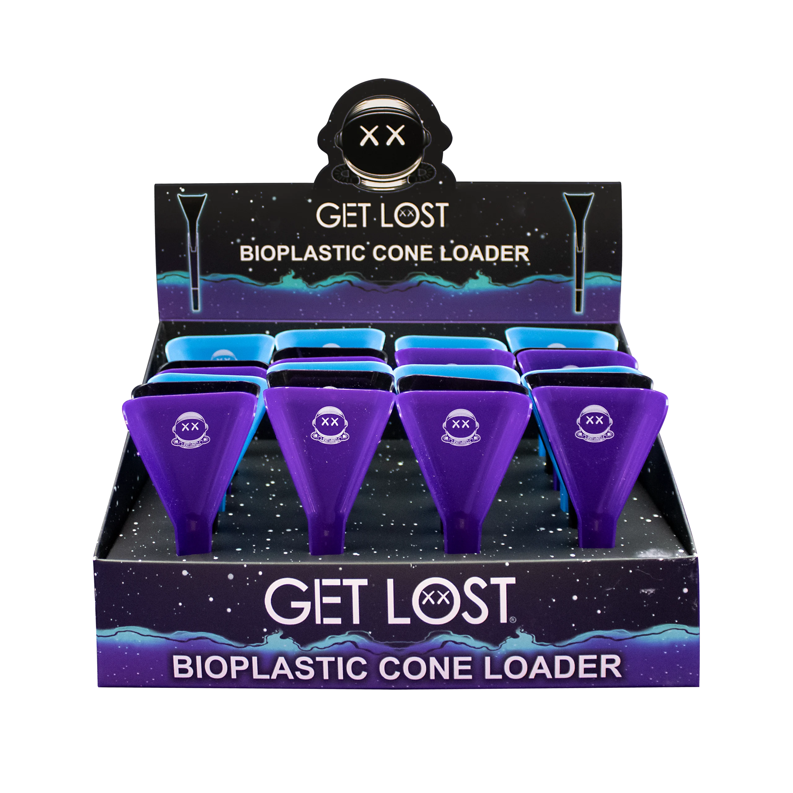 BCL-24PK-001 – Get Lost Bioplastic Cone Loader (24 Count)