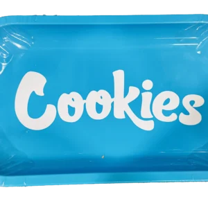 CP-MD-002 - Cookies Medium Metal Rolling Tray (Blue)