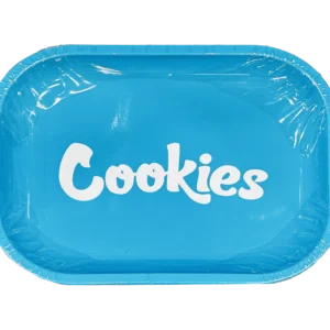 CP-SM-003 - Cookies Small Metal Rolling Tray (Blue)