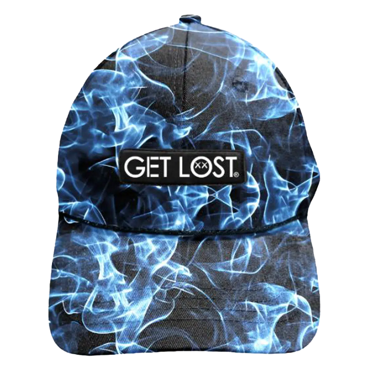 CWSPP-021 New! Get Lost Secret Zipper Pocket Cap – Smell-Proof Stash Hat (Blue Ice)
