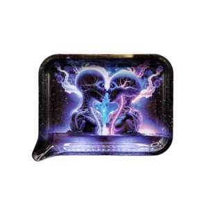 FRT-005 Get Lost Medium Funnel Rolling Tray – No Lid (Two Souls Kissing)