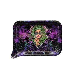 FRT-006 Get Lost Medium Funnel Rolling Tray – No Lid (Medusa)