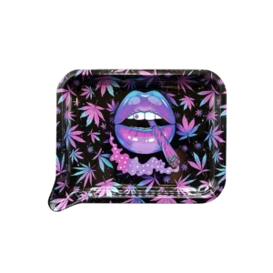FRT-009 Get Lost Medium Funnel Rolling Tray – No Lid (Big Lips)