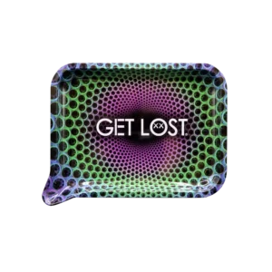 FRT-SM-038 Get Lost Small 3D Rolling Tray (No Lid) (Trippy Spiral)