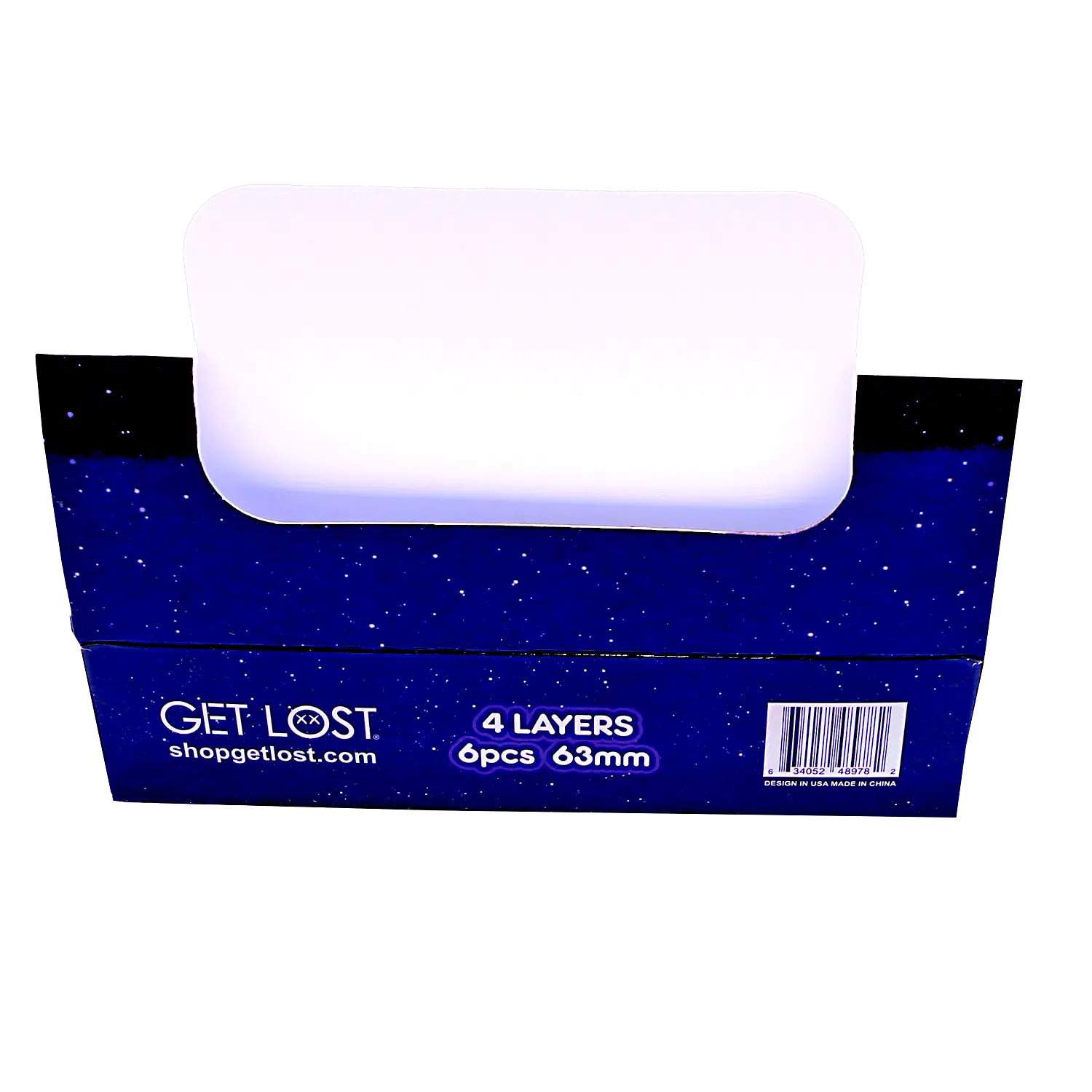 G3DG-6PK-002 - Get Lost Galaxy 3D Herb Grinders – 63mm (6 Count) Set 02 - Image 4