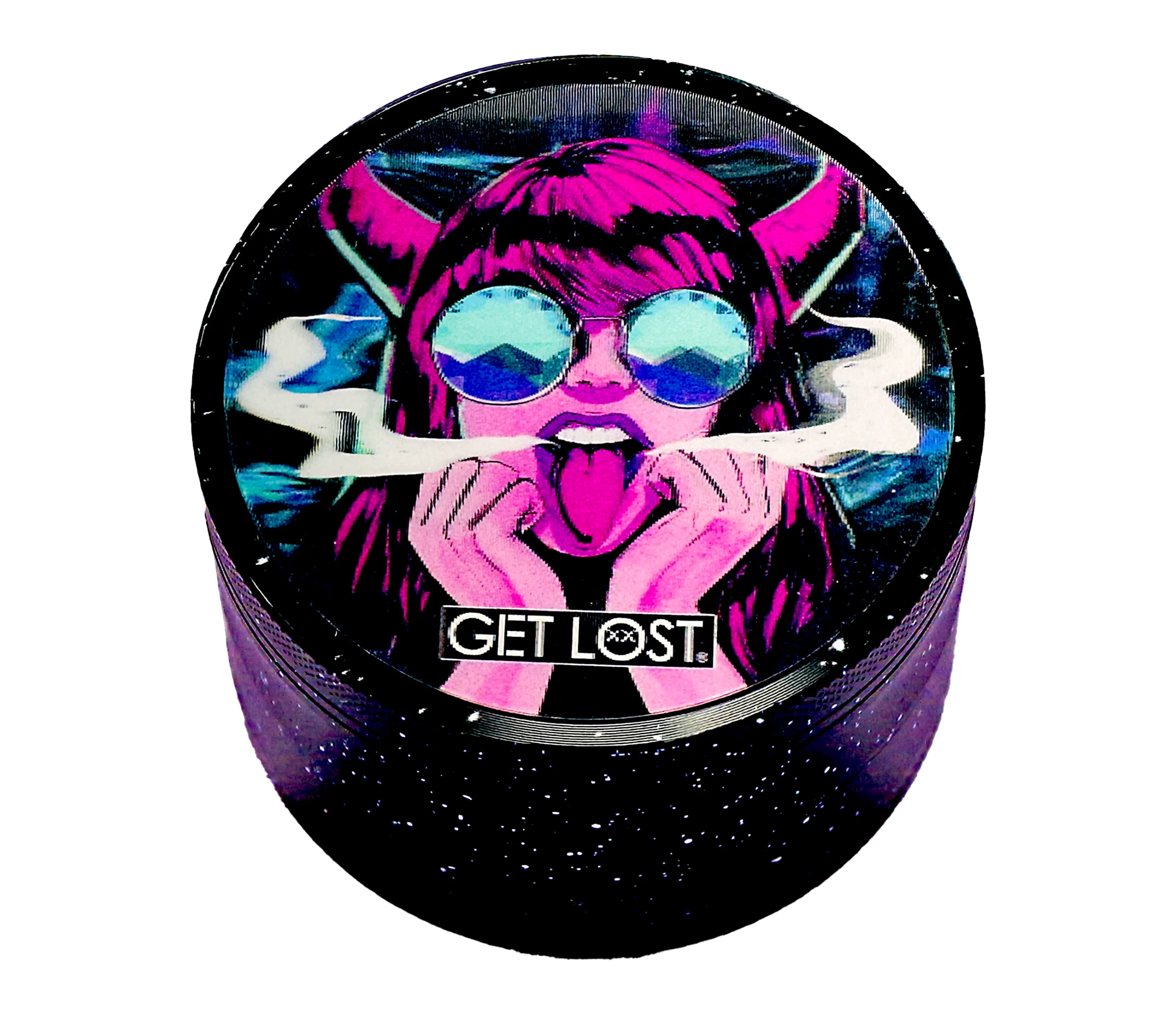 G3DG-6PK-002 - Get Lost Galaxy 3D Herb Grinders – 63mm (6 Count) Set 02 - Image 9