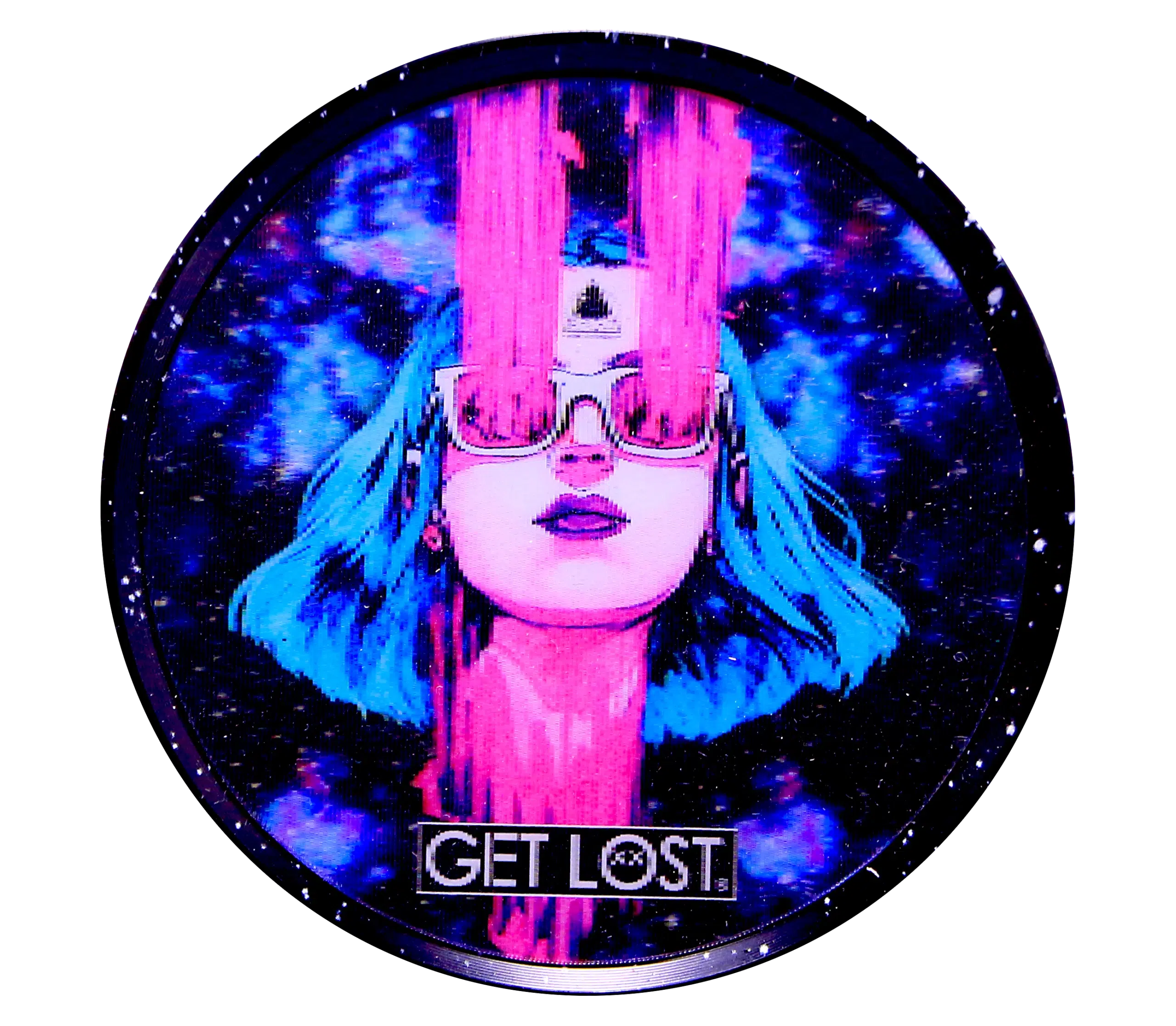 G3DG-6PK-002 - Get Lost Galaxy 3D Herb Grinders – 63mm (6 Count) Set 02 - Image 15