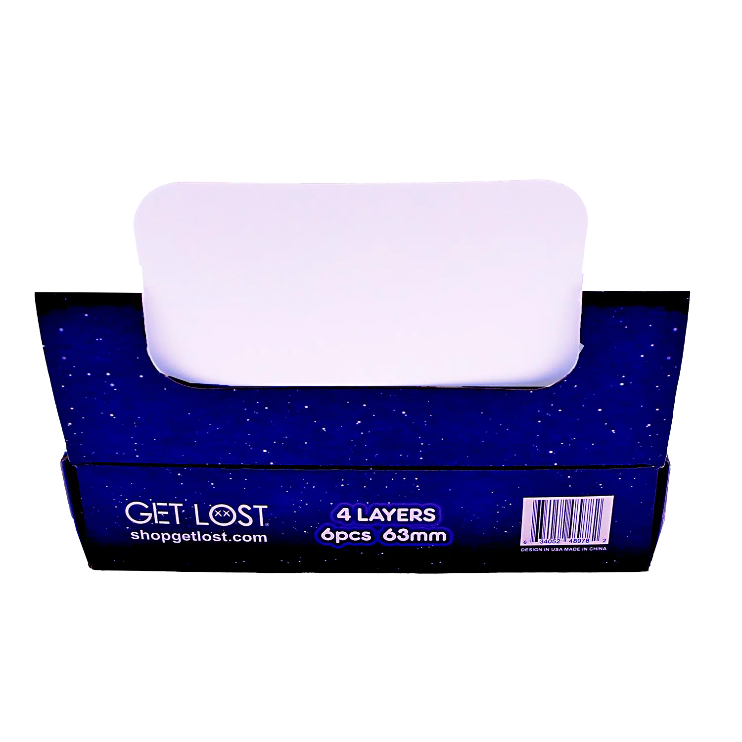 G3DG-6PK-004 - Get Lost Galaxy 3D Herb Grinders – 63mm (6 Count) Set 04 - Image 4
