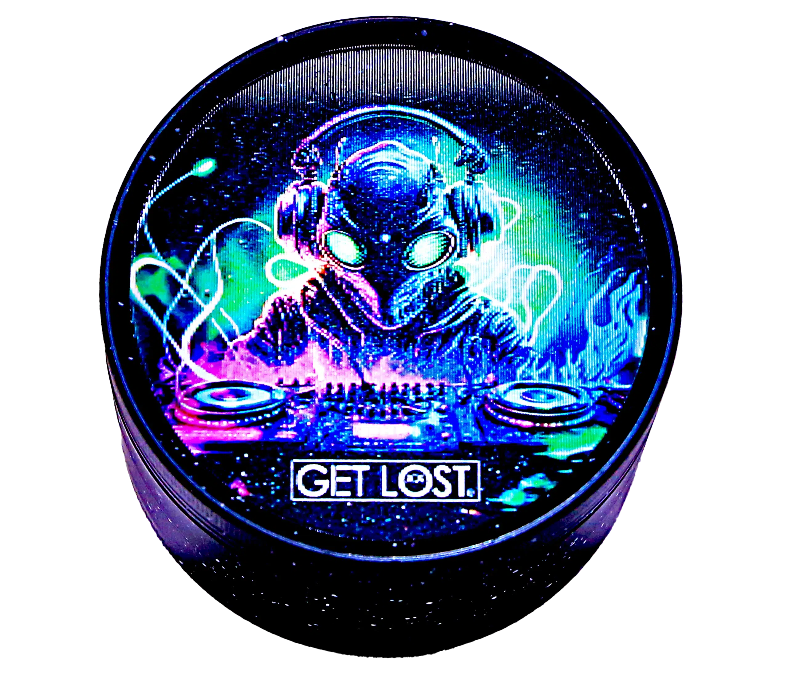 G3DG-6PK-004 - Get Lost Galaxy 3D Herb Grinders – 63mm (6 Count) Set 04 - Image 11