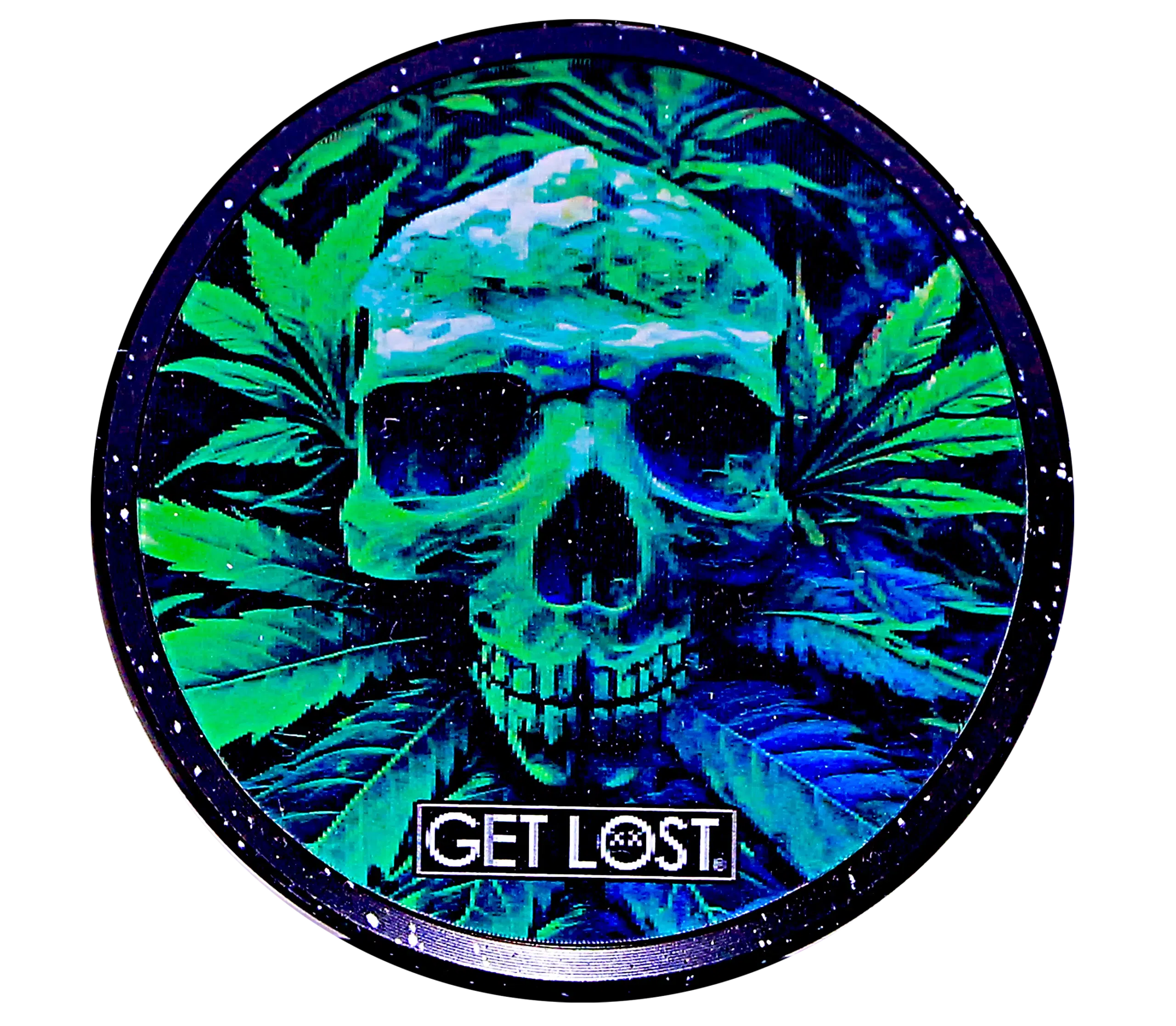 G3DG-6PK-004 - Get Lost Galaxy 3D Herb Grinders – 63mm (6 Count) Set 04 - Image 12