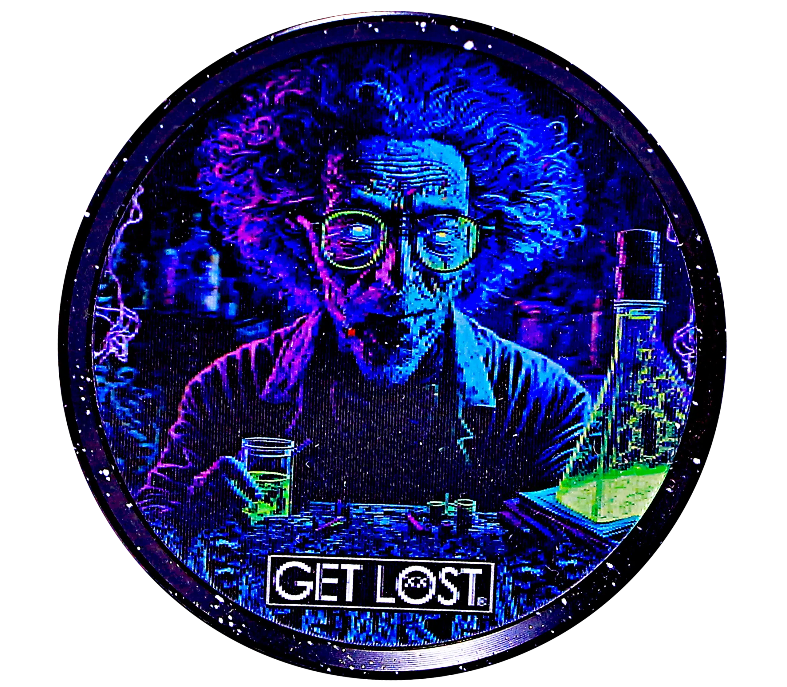 G3DG-6PK-004 - Get Lost Galaxy 3D Herb Grinders – 63mm (6 Count) Set 04 - Image 14