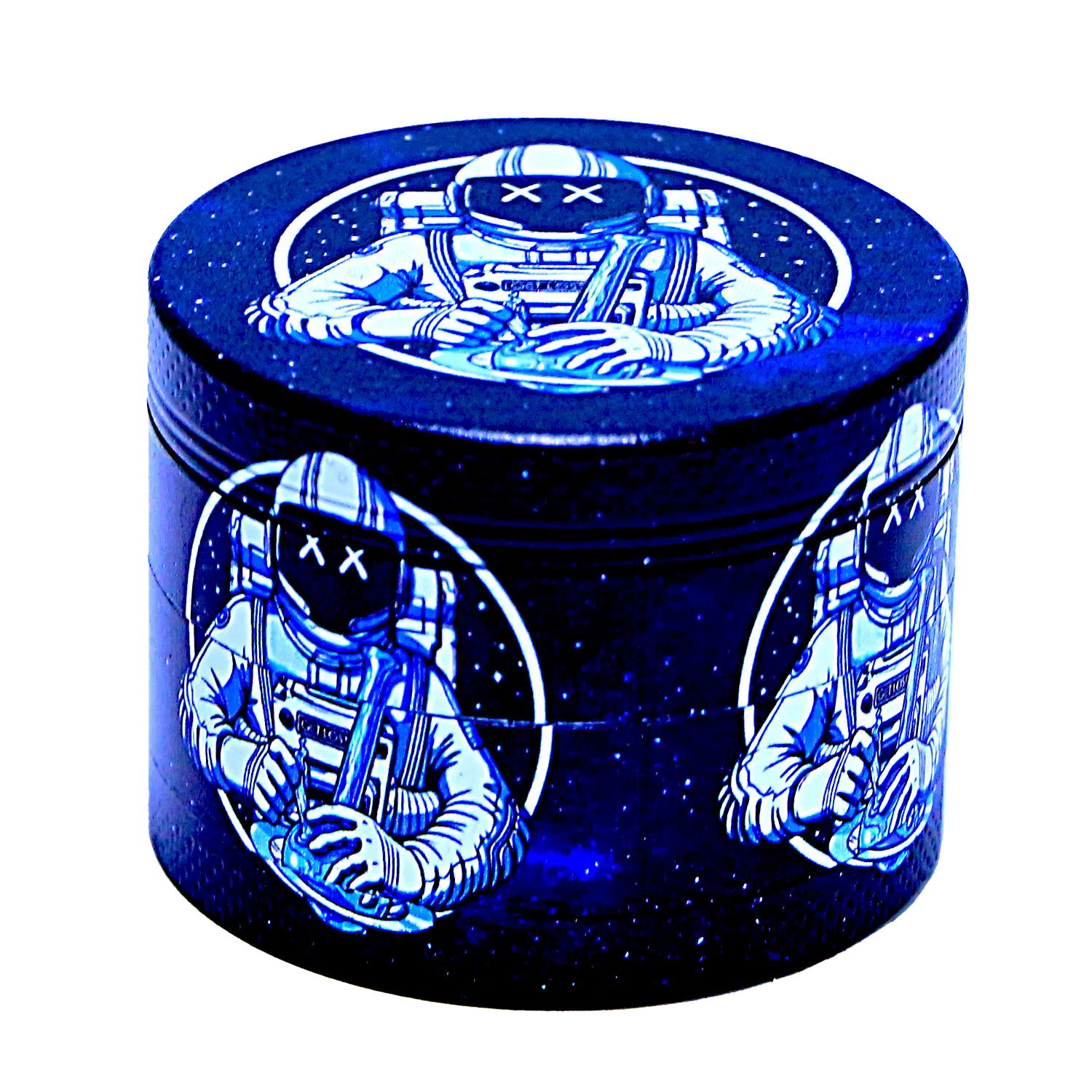 GG-50-008 - Get Lost Galaxy Grinders 4 Layers Full Print Herb Grinders – 50mm (12 Count) Set 08 - Image 19