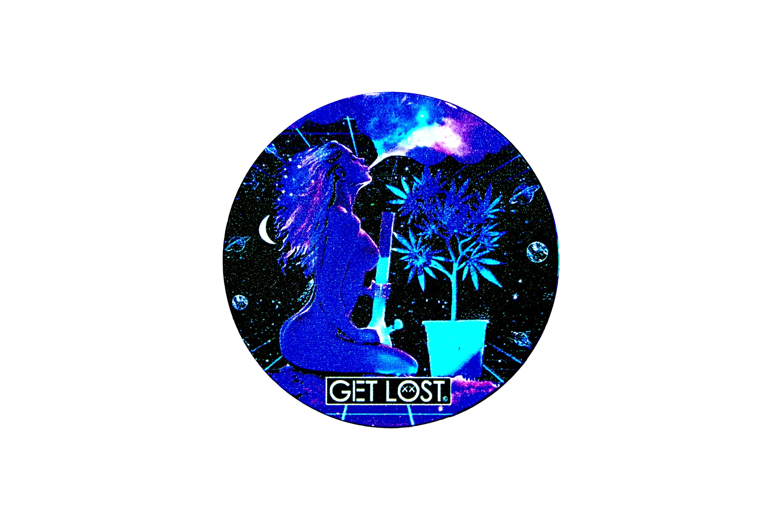 GG-63-006 - Get Lost Galaxy Grinders 4 Layers Full Print Herb Grinders – 63mm (6 Count) Set 06 - Image 15