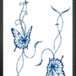 GLB-025 Semi Permanent Tattoo 2.75"x4.75"