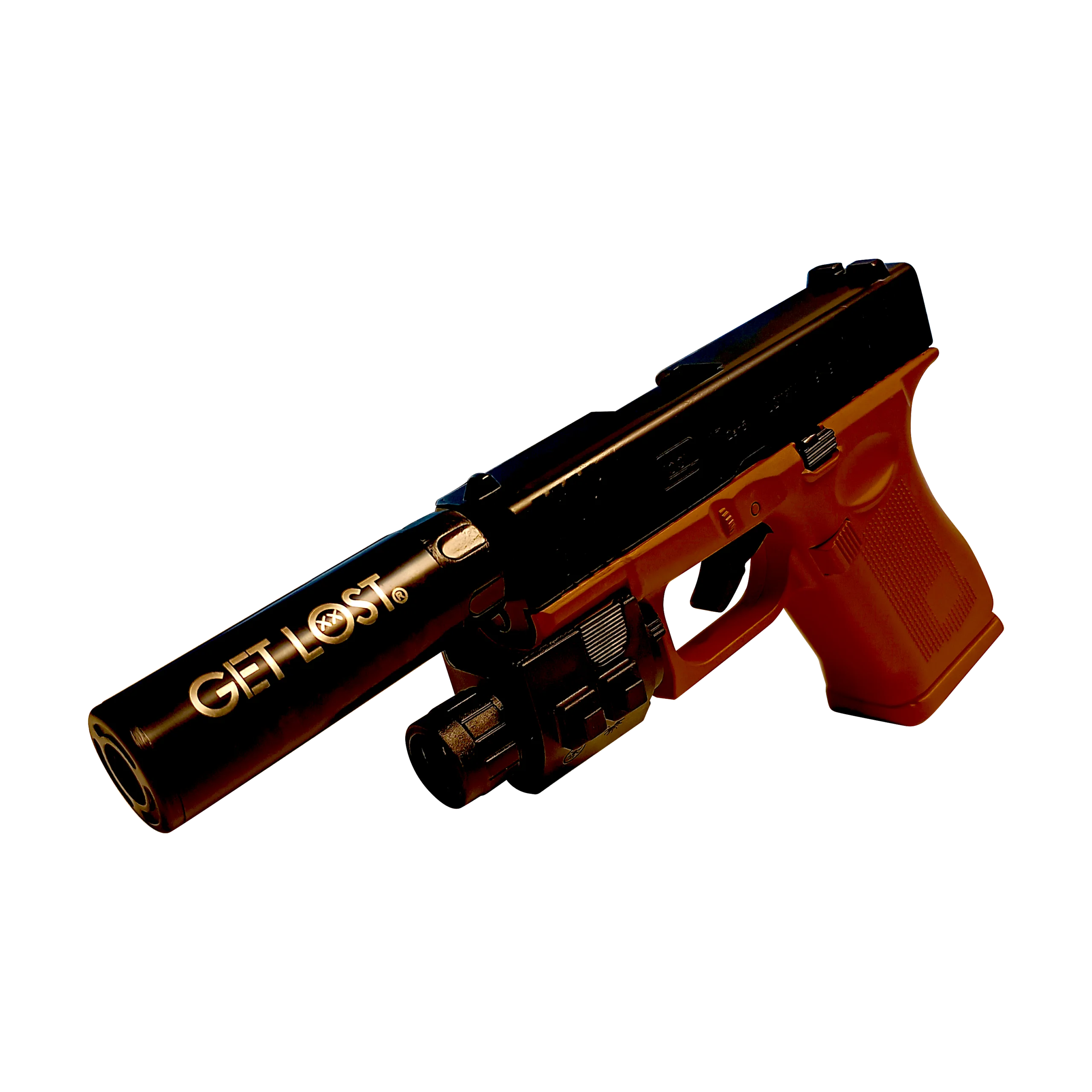 GTG-SND-003 Get Lost Gun Torch Lighter (Sand)