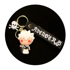 KSB-010 Avengers Ichigo Kurosaki - Keychain With Silicone Band
