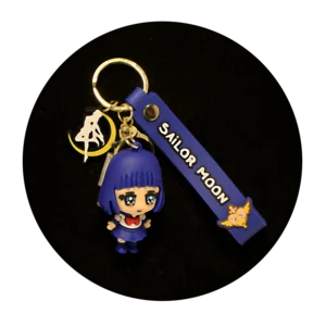 KSB-064 Anime - Sailor Moon Purple - Keychain With Silicone Band