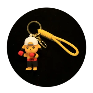 KSB-079 Anime - Pokemon - Pikachu 10 - Keychain With Silicone Band