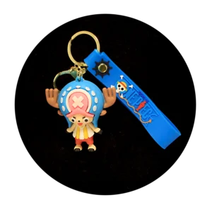 KSB-117 Anime - One Piece - Chopper - Keychain With Silicone Band