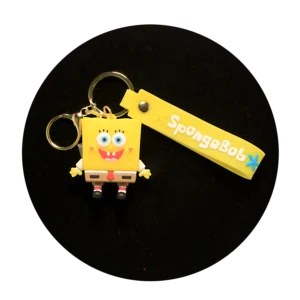 KSB-168 Comics - SpongeBob - Bob 01 - Keychain With Silicone Ban