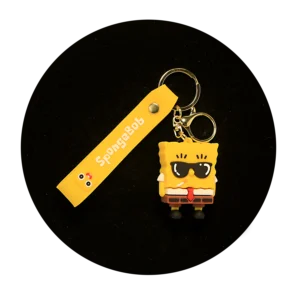 KSB-170 Comics - SpongeBob - Bob 03 - Keychain With Silicone Ban