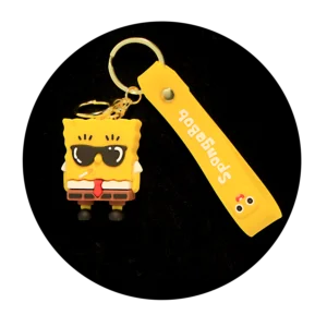 KSB-171 Comics - SpongeBob - Bob 04 - Keychain With Silicone Ban