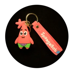 KSB-176 Comics - SpongeBob - Patrick 03 - Keychain With Silicone Band