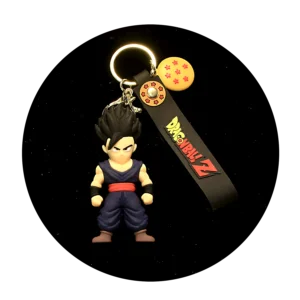 KSB-191 Anime - Dragon BallZ - Gohan - Keychain With Silicone Band